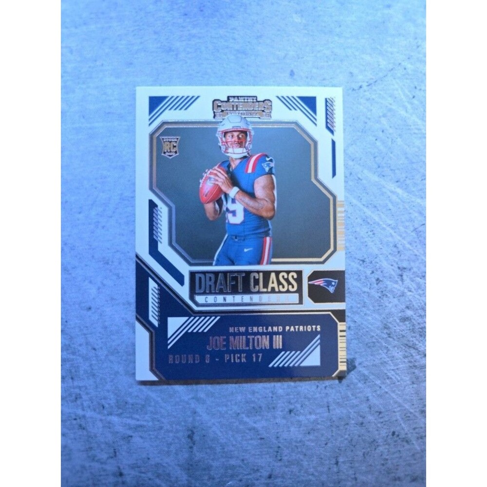 2024 Panini Contenders - Draft Class Contenders Joe Milton III #11 (RC)